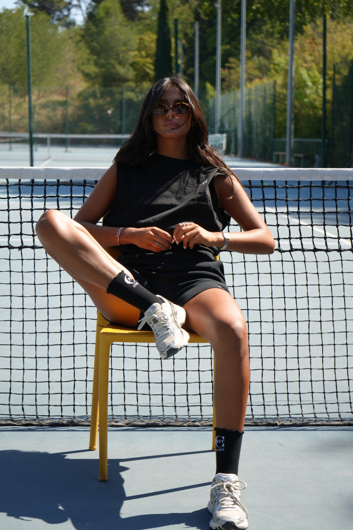 Ensemble Sport Femme Noir – Style Urbain & Confort Absolu