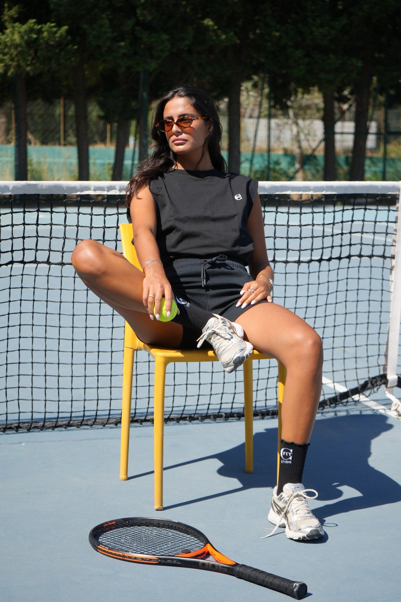 Ensemble Sport Femme Noir – Style Urbain & Confort Absolu